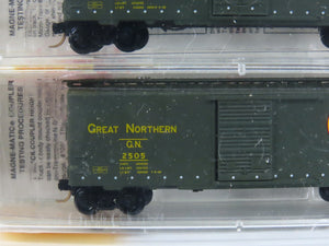 N Scale Micro-Trains MTL 20406-2 GN Great Northern 40' Box Cars 2-Pack Sealed