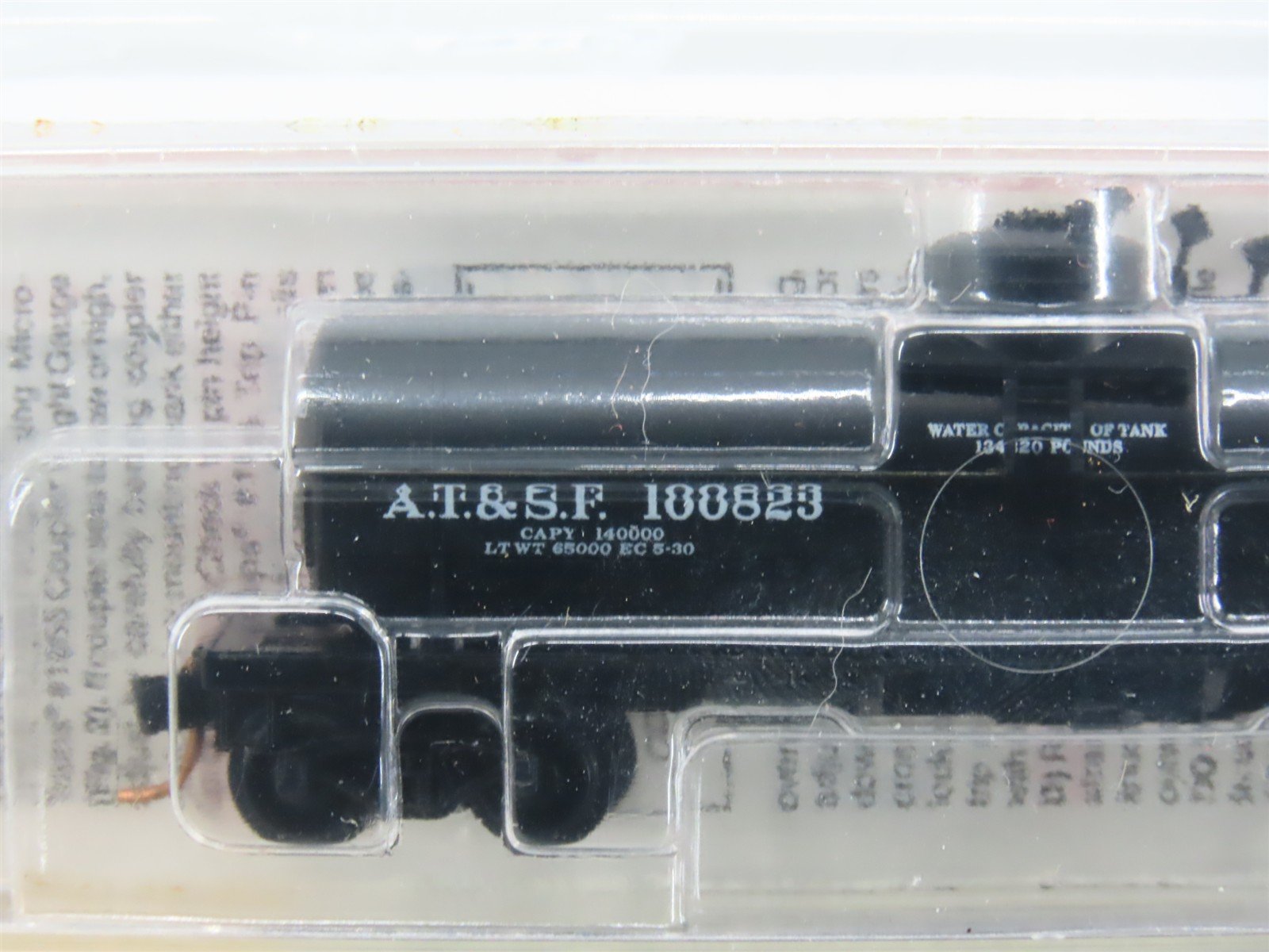 N Scale Micro-Trains MTL 65012 ATSF Santa Fe 39' Tank Cars 2-Pack Sealed