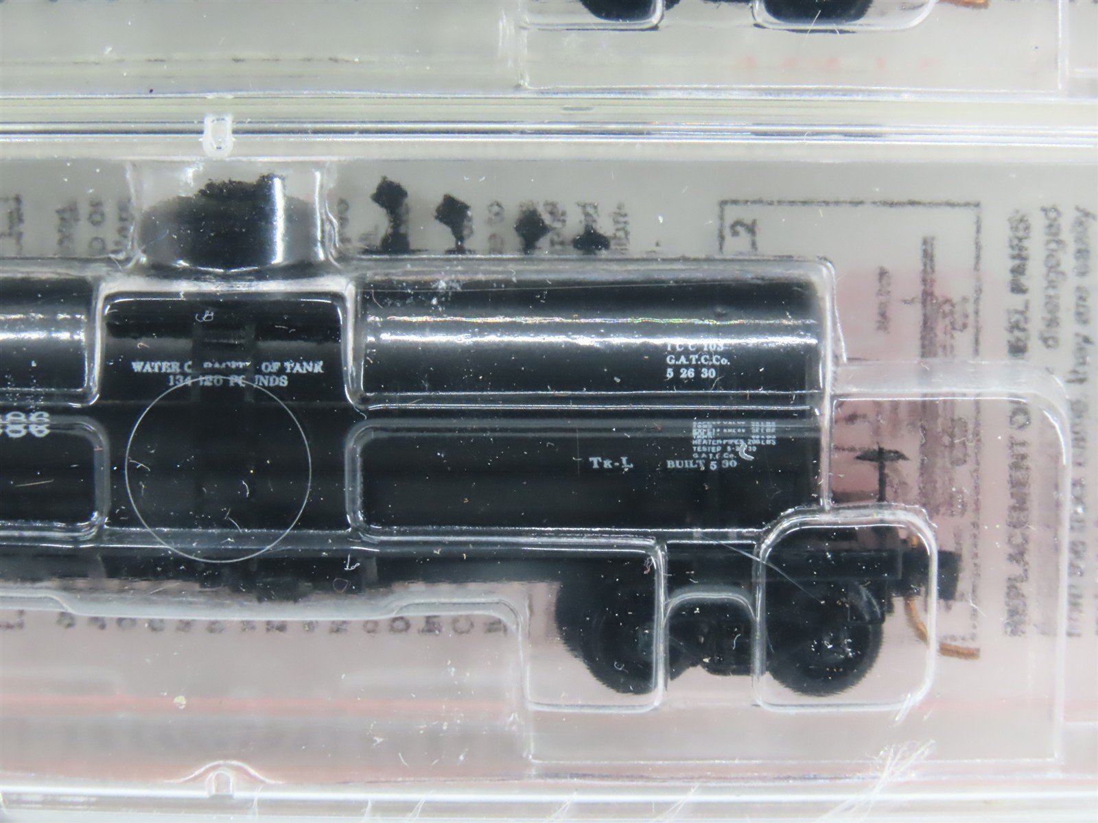 N Scale Micro-Trains MTL 65012 ATSF Santa Fe 39' Tank Cars 2-Pack Sealed