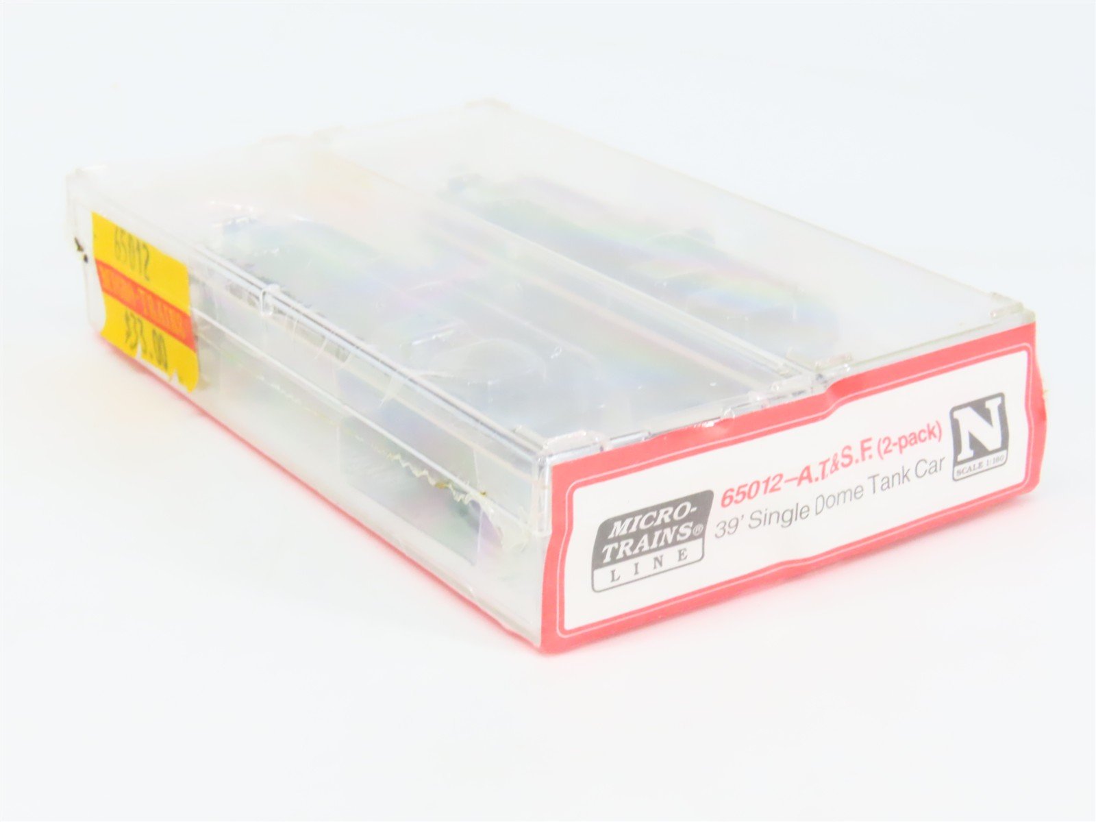 N Scale Micro-Trains MTL 65012 ATSF Santa Fe 39' Tank Cars 2-Pack Sealed