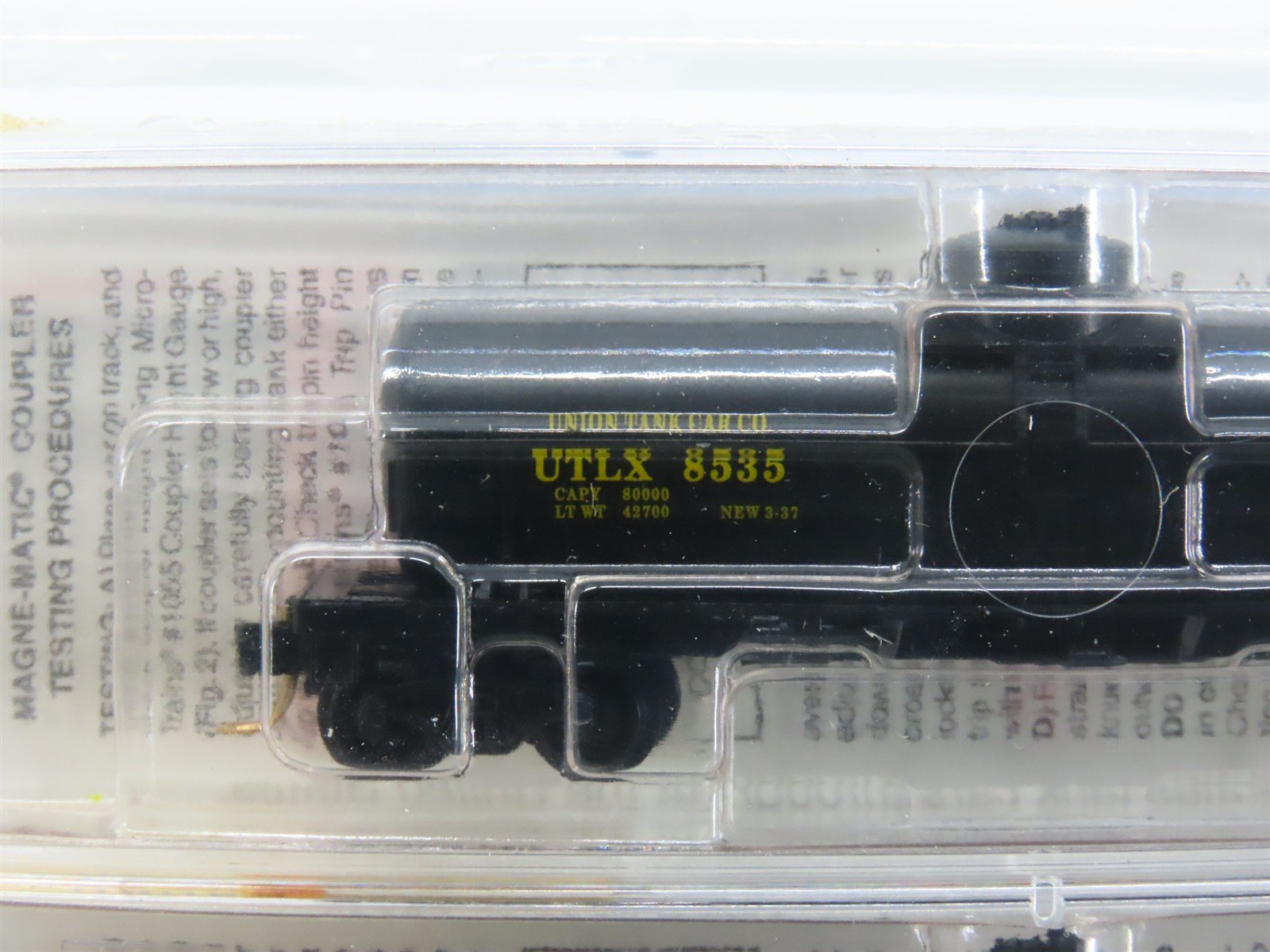N Micro-Trains MTL 65062 UTLX Union 39' Single Dome Tank Cars 2-Pack Sealed