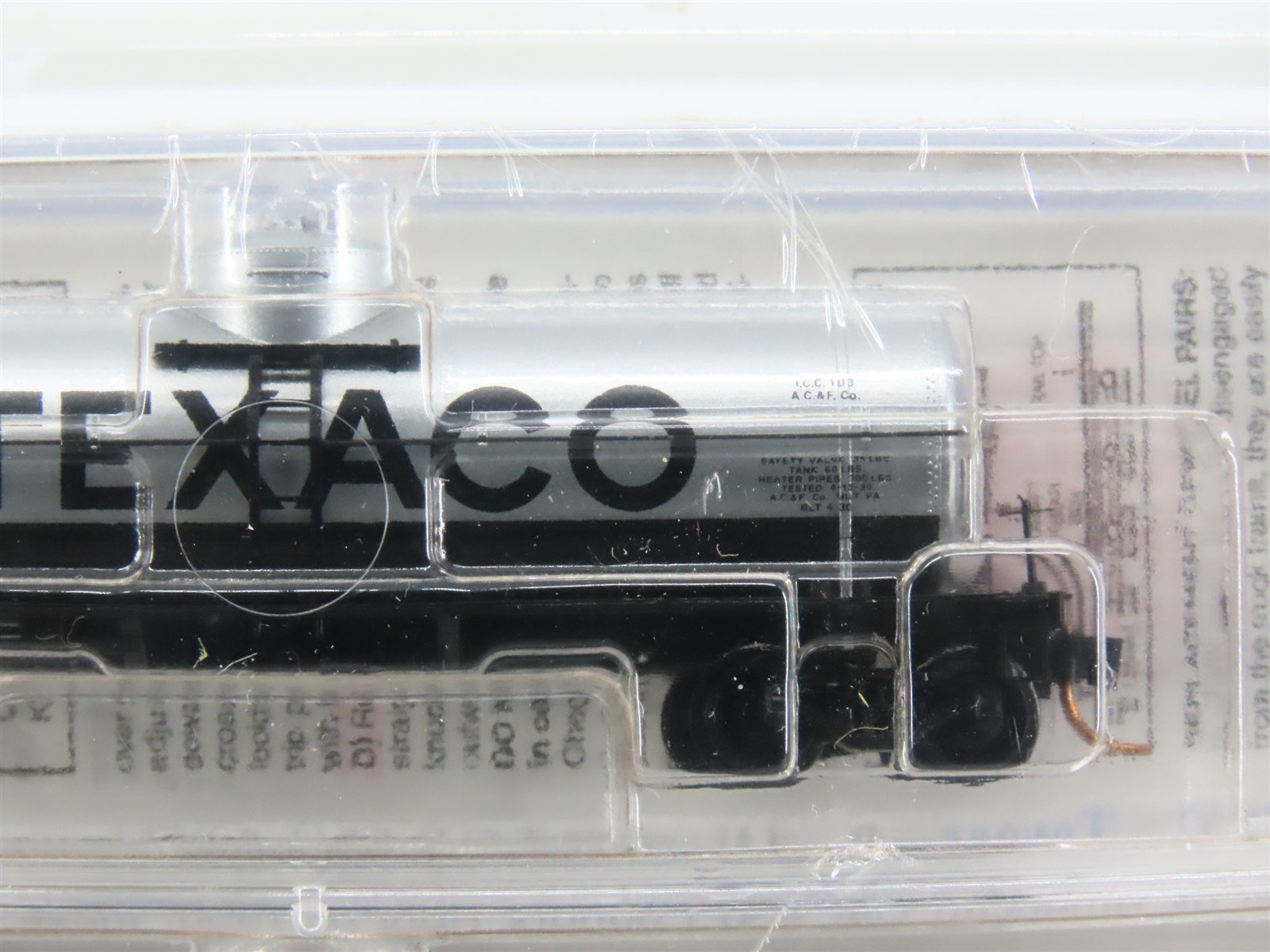 N Micro-Trains MTL 65072 TCX Texaco 39' Single Dome Tank Cars 2-Pack Sealed