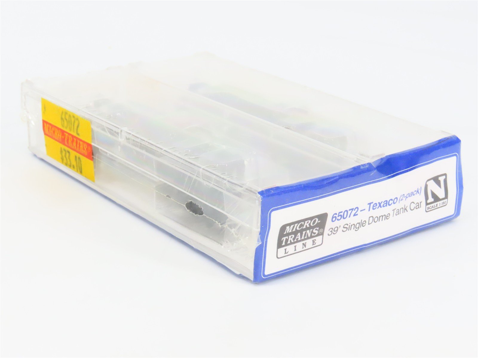 N Micro-Trains MTL 65072 TCX Texaco 39' Single Dome Tank Cars 2-Pack Sealed