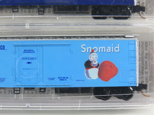 N Scale Micro-Trains MTL 69112 Snoboy & Snomaid Mechanical Reefer 2-Pack Sealed