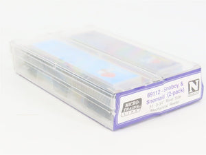 N Scale Micro-Trains MTL 69112 Snoboy & Snomaid Mechanical Reefer 2-Pack Sealed