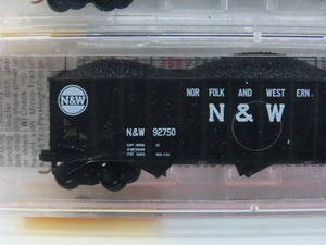 N Scale Micro-Trains MTL 108012 N&W Norfolk & Western 3-Bay Hopper 2-Pack Sealed