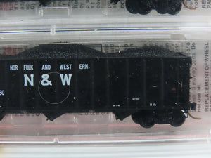 N Scale Micro-Trains MTL 108012 N&W Norfolk & Western 3-Bay Hopper 2-Pack Sealed