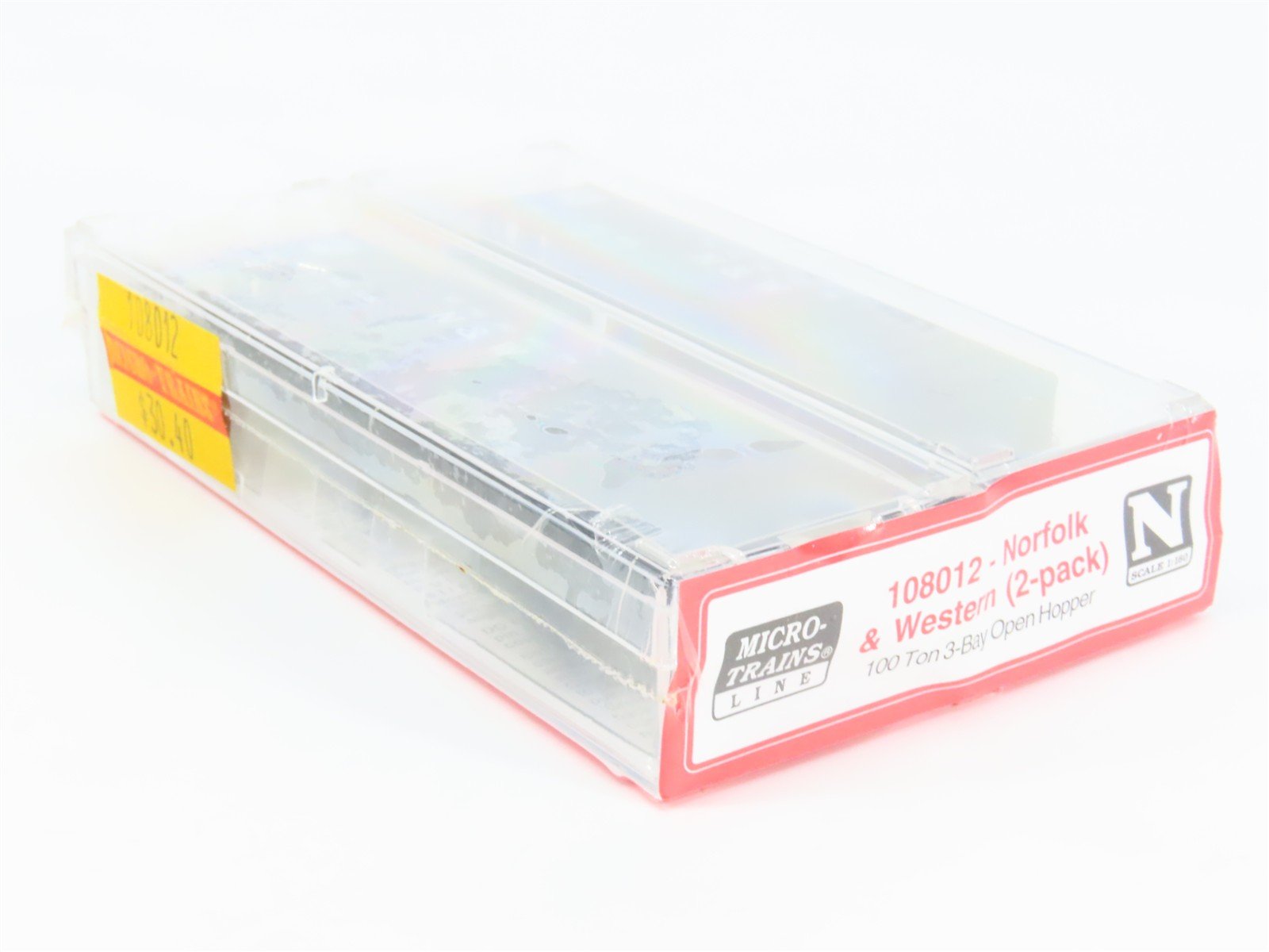 N Scale Micro-Trains MTL 108012 N&W Norfolk & Western 3-Bay Hopper 2-Pack Sealed