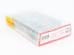 N Scale Micro-Trains MTL 108012 N&W Norfolk & Western 3-Bay Hopper 2-Pack Sealed