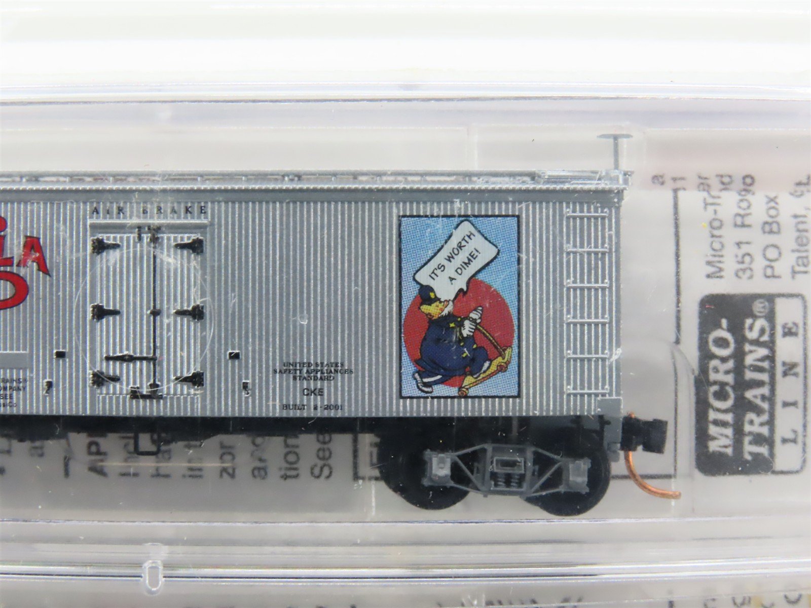 N Scale Micro-Trains MTL 58572 PCEX Pepsi Cola 36' Wood Reefer 2-Pack Sealed