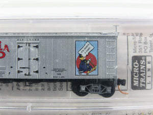 N Scale Micro-Trains MTL 58572 PCEX Pepsi Cola 36' Wood Reefer 2-Pack Sealed
