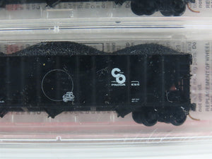 N Micro-Trains MTL 108022 C&O Chesapeake & Ohio 3-Bay Hoppers 2-Pack Sealed