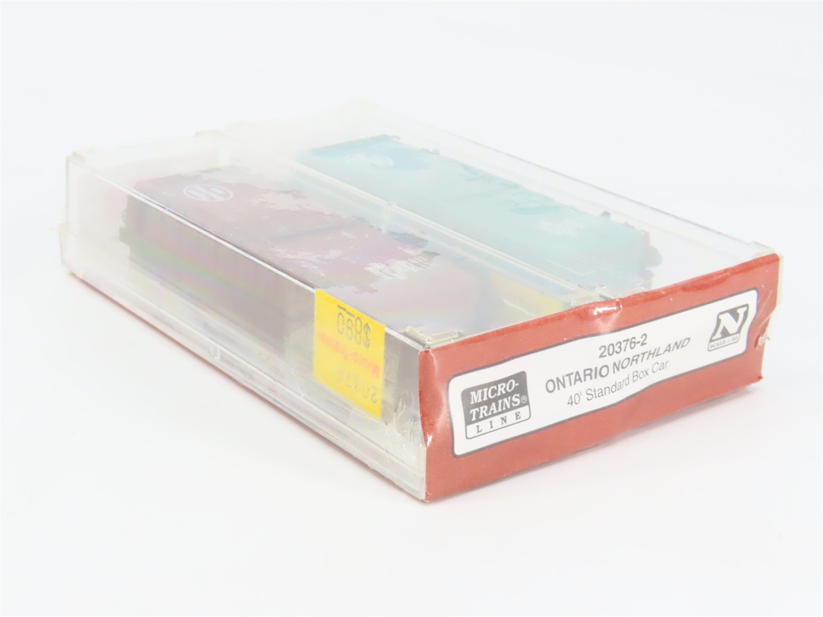 N Scale Micro-Trains MTL 20376-2 ONT Ontario Northland 40' Box Car 2-Pack Sealed