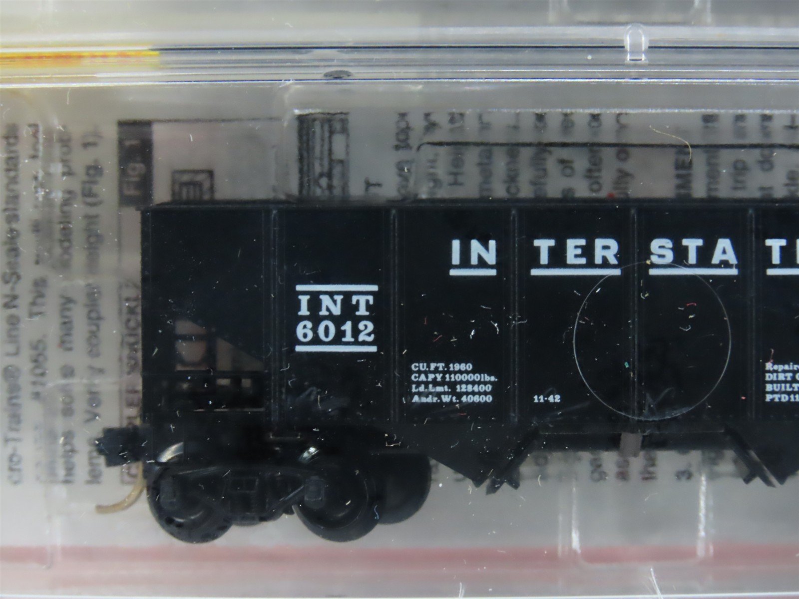 N Scale Micro-Trains MTL 87012 INT Interstate 2-Bay Open Hoppers 2-Pack Sealed