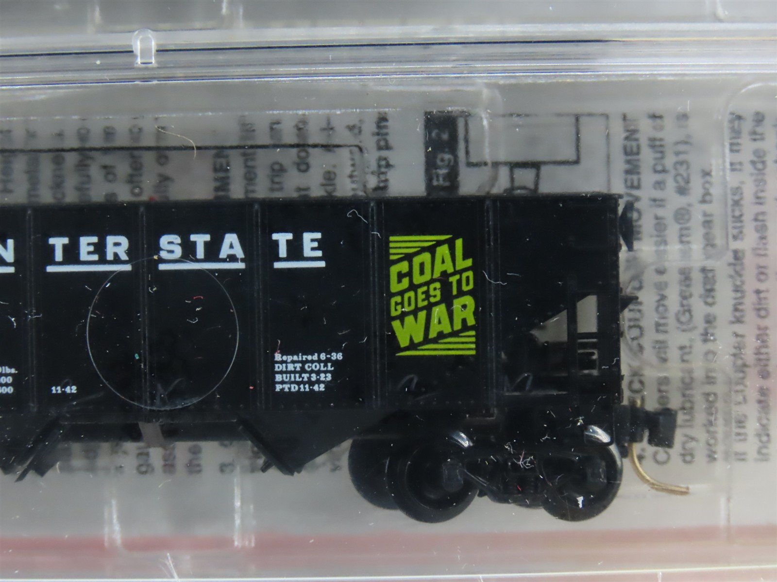 N Scale Micro-Trains MTL 87012 INT Interstate 2-Bay Open Hoppers 2-Pack Sealed
