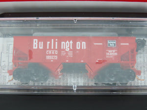 N Scale Micro-Trains MTL 993 00 004 CB&Q Burlington Hoppers 4-Car Runner Pack
