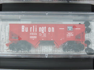N Scale Micro-Trains MTL 993 00 004 CB&Q Burlington Hoppers 4-Car Runner Pack