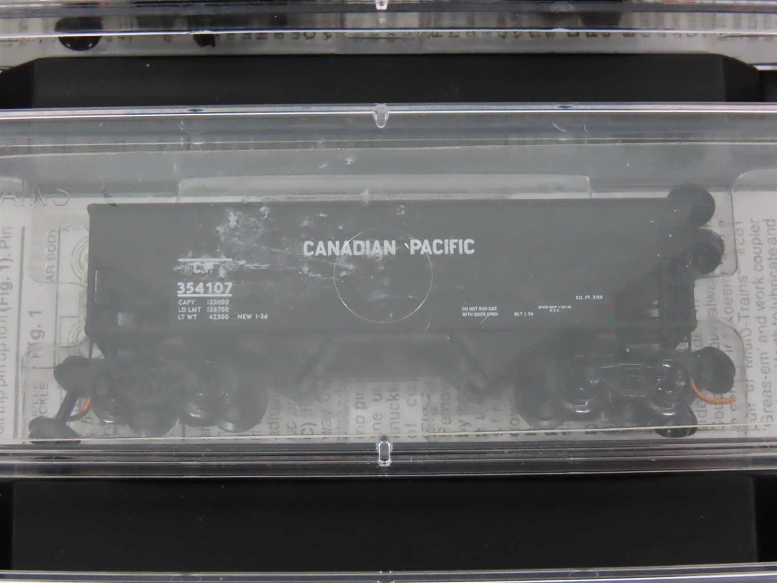 N Micro-Trains MTL 993 00 003 CP Canadian Pacific Hoppers 4-Car Runner Pack