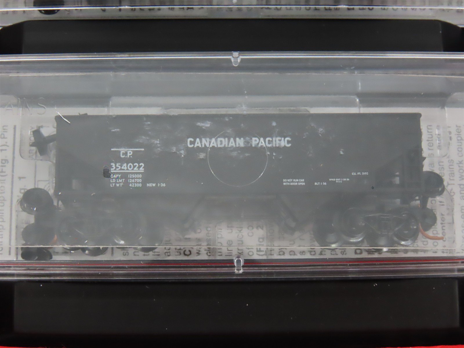 N Micro-Trains MTL 993 00 003 CP Canadian Pacific Hoppers 4-Car Runner Pack