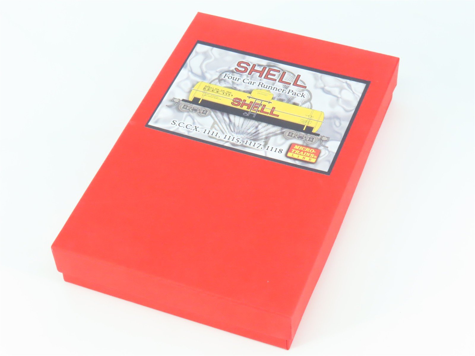 N Scale Micro-Trains MTL 993 00 007 SCCX Shell Oil Tank Car 4-Car Runner Pack