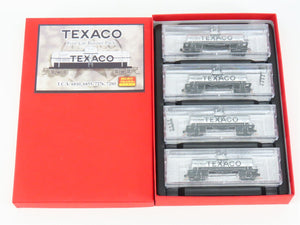 N Scale Micro-Trains MTL 993 00 008 TCX Texaco Tank Car 4-Car Runner Pack