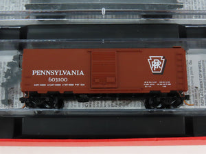 N Scale Micro-Trains MTL 993 00 001 PRR Pennsylvania Box Cars 4-Car Runner Pack