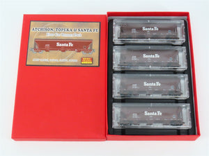 N Micro-Trains MTL 993 00 020 ATSF Santa Fe 3-Bay Hoppers 4-Car Runner Pack