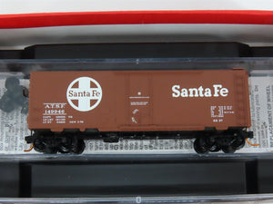 N Scale Micro-Trains MTL 993 00 002 ATSF Santa Fe Box Cars 4-Car Runner Pack