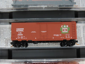 N Micro-Trains MTL 993 00 011 CN Canadian National Box Cars 4-Car Runner Pack