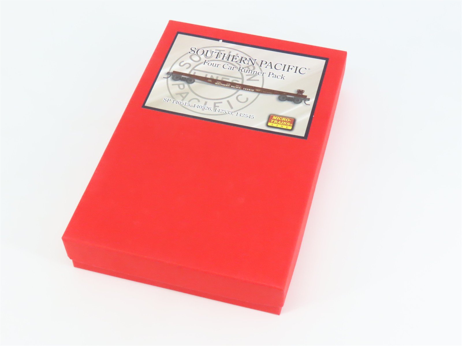 N Micro-Trains MTL 993 00 009 SP Southern Pacific Flat Car 4-Car Runner Pack