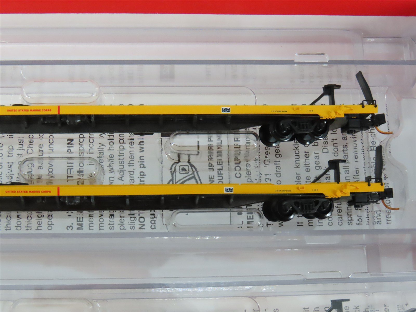N Micro-Trains MTL 993 00 013 DODX Department of Defense Flat Cars 4-Car Pack