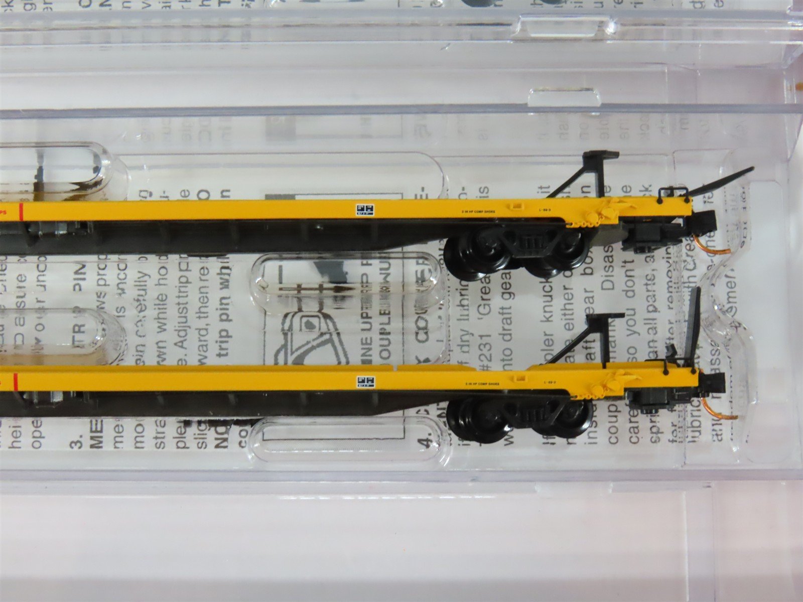 N Micro-Trains MTL 993 00 013 DODX Department of Defense Flat Cars 4-Car Pack