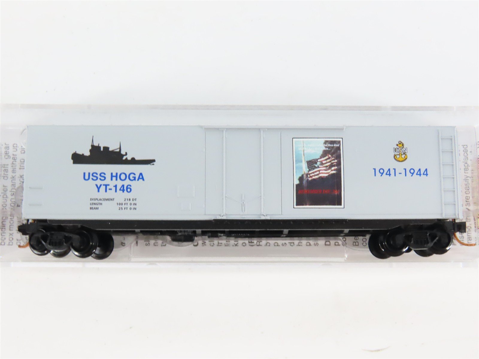 N Scale Micro-Trains MTL 993 21 060 Battleship Row Pearl Harbor Box Car Set of 7