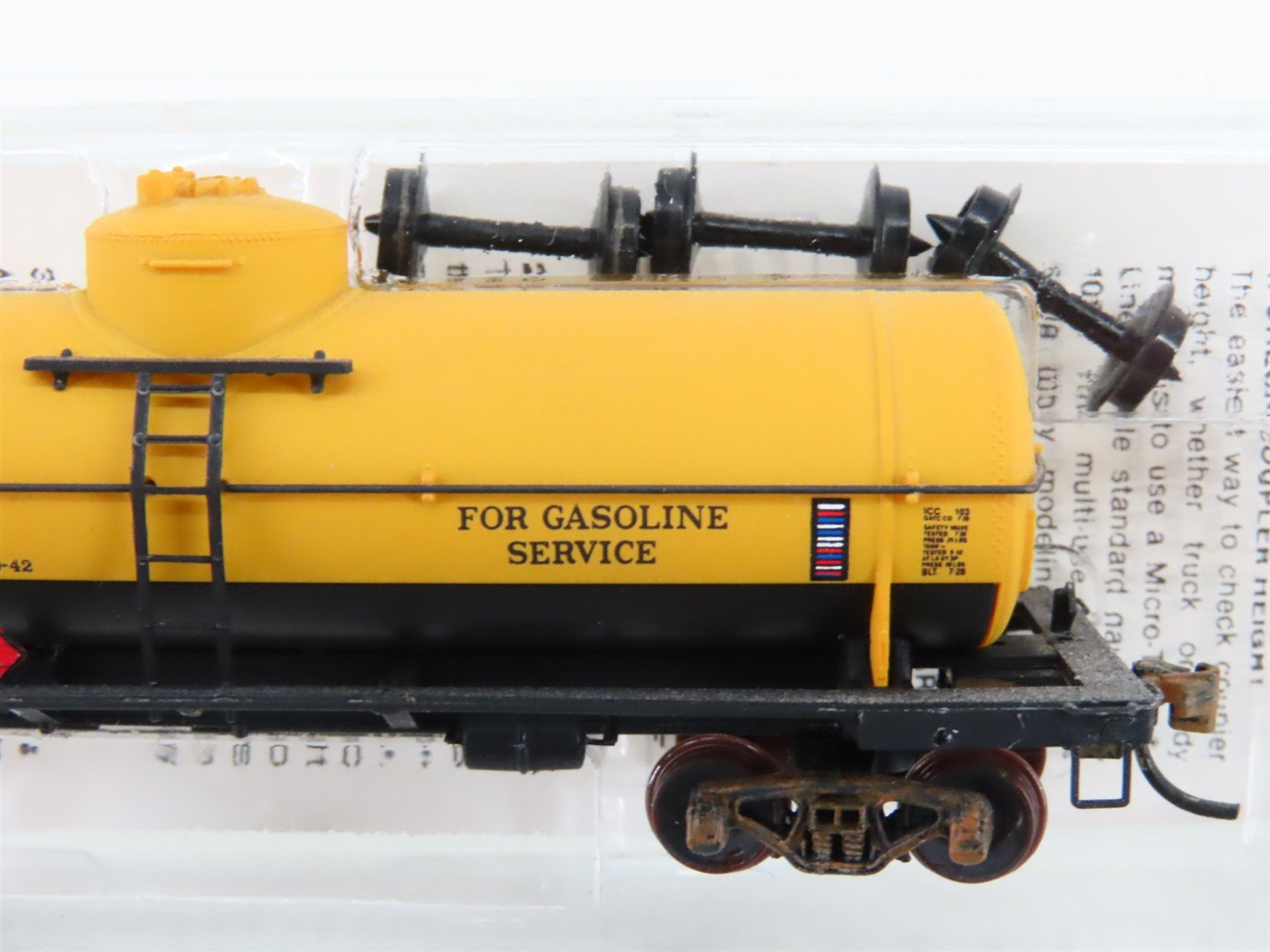 N Micro-Trains MTL 65330 SP Railway 39' Single Dome Tankcar #58576 Weathered