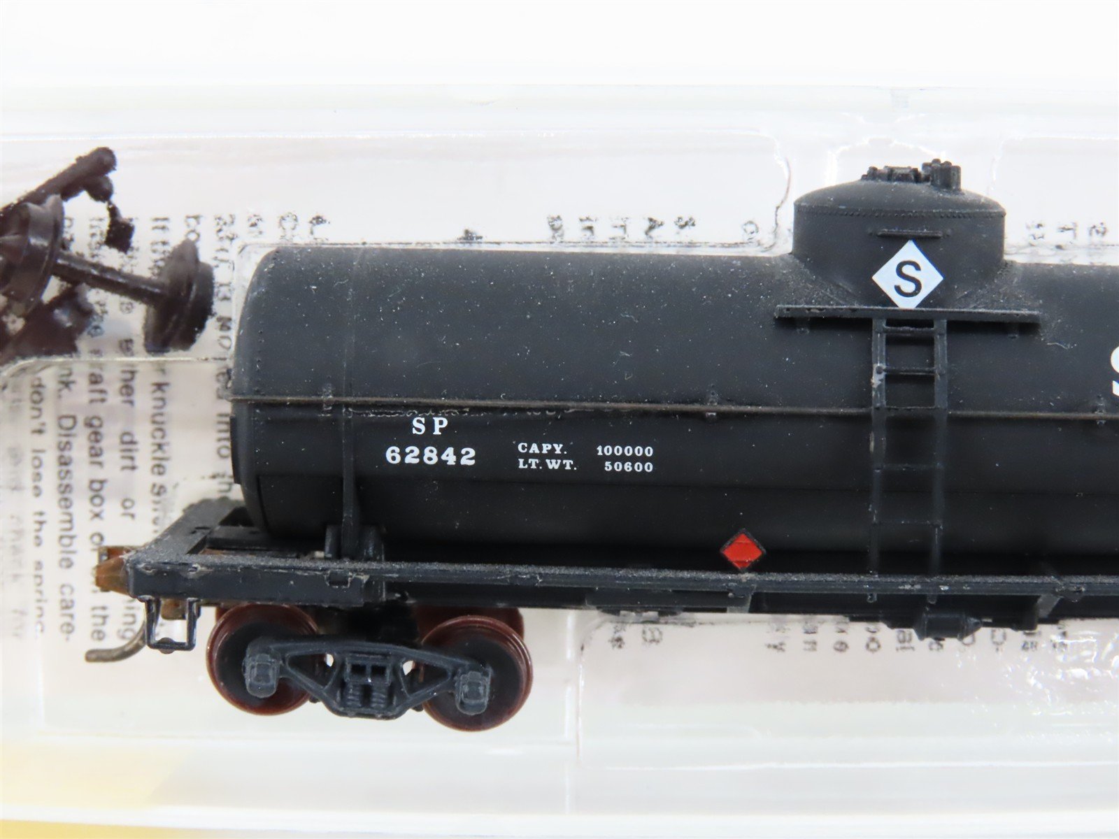 N Scale Micro-Trains MTL 65330 SP Railway 39' Single Dome Tankcar #62842 Custom