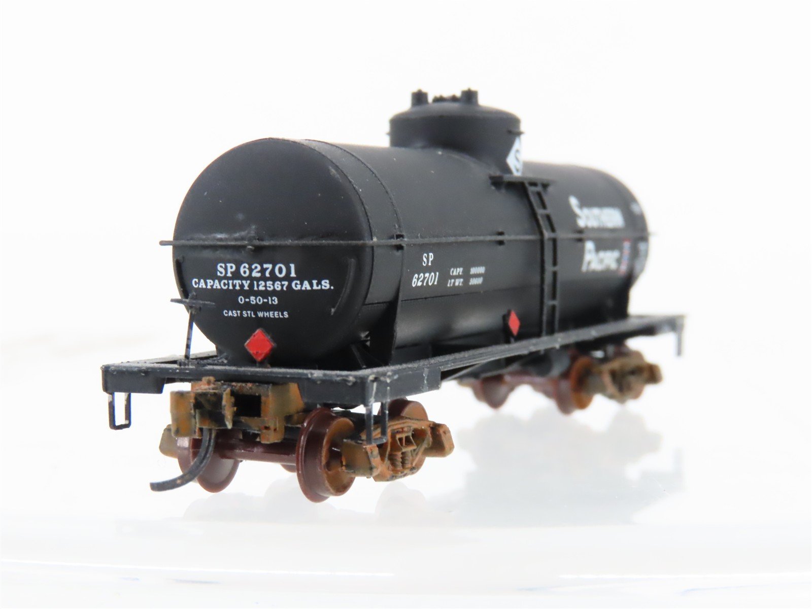 N Scale Micro-Trains MTL 65330 SP Railway 39' Single Dome Tankcar #62701 Custom