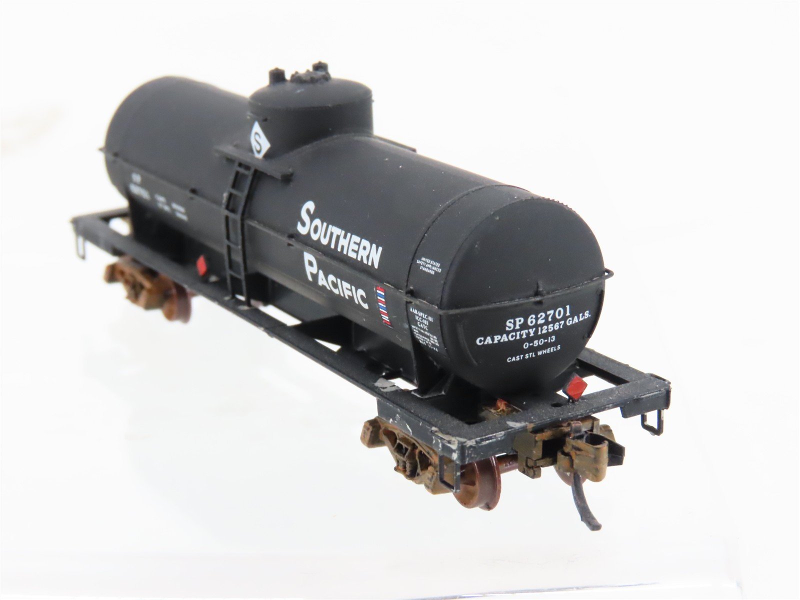 N Scale Micro-Trains MTL 65330 SP Railway 39' Single Dome Tankcar #62701 Custom