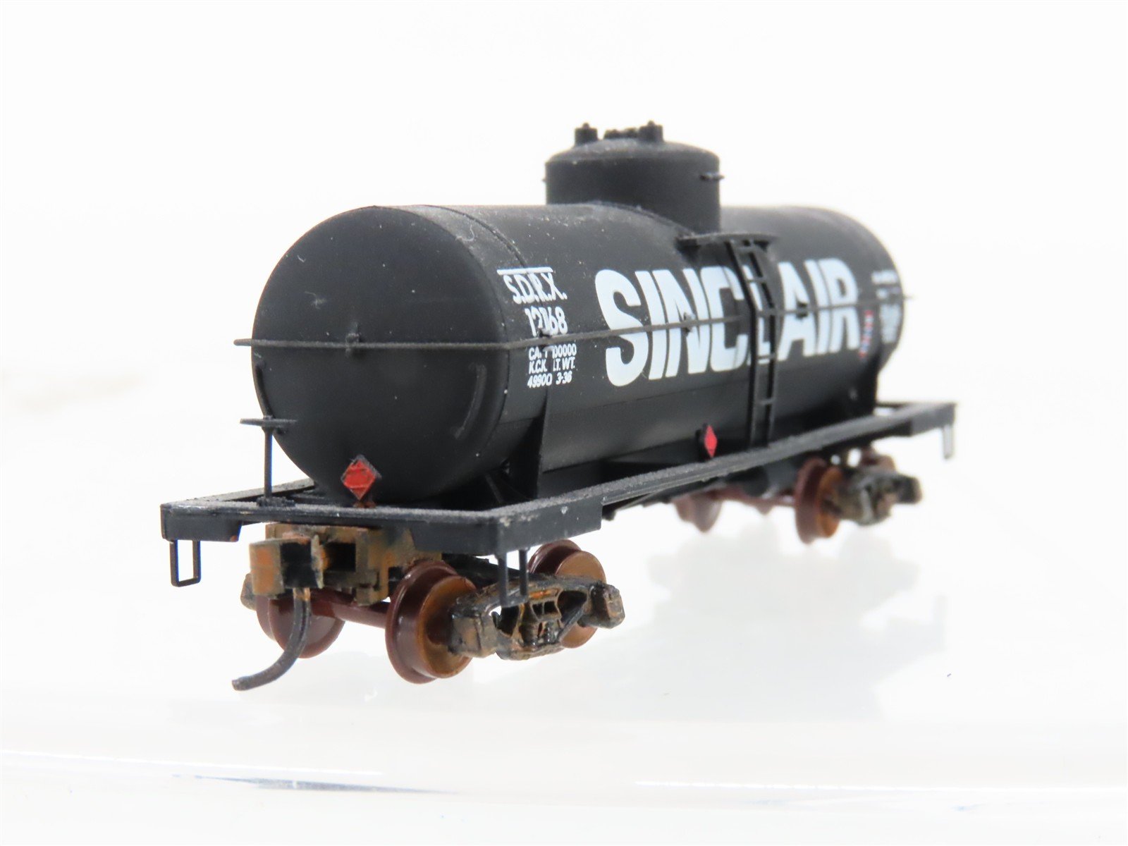 N Kadee Micro-Trains MTL 65140 SDRX Sinclair Single Dome Tankcar #12168 Custom