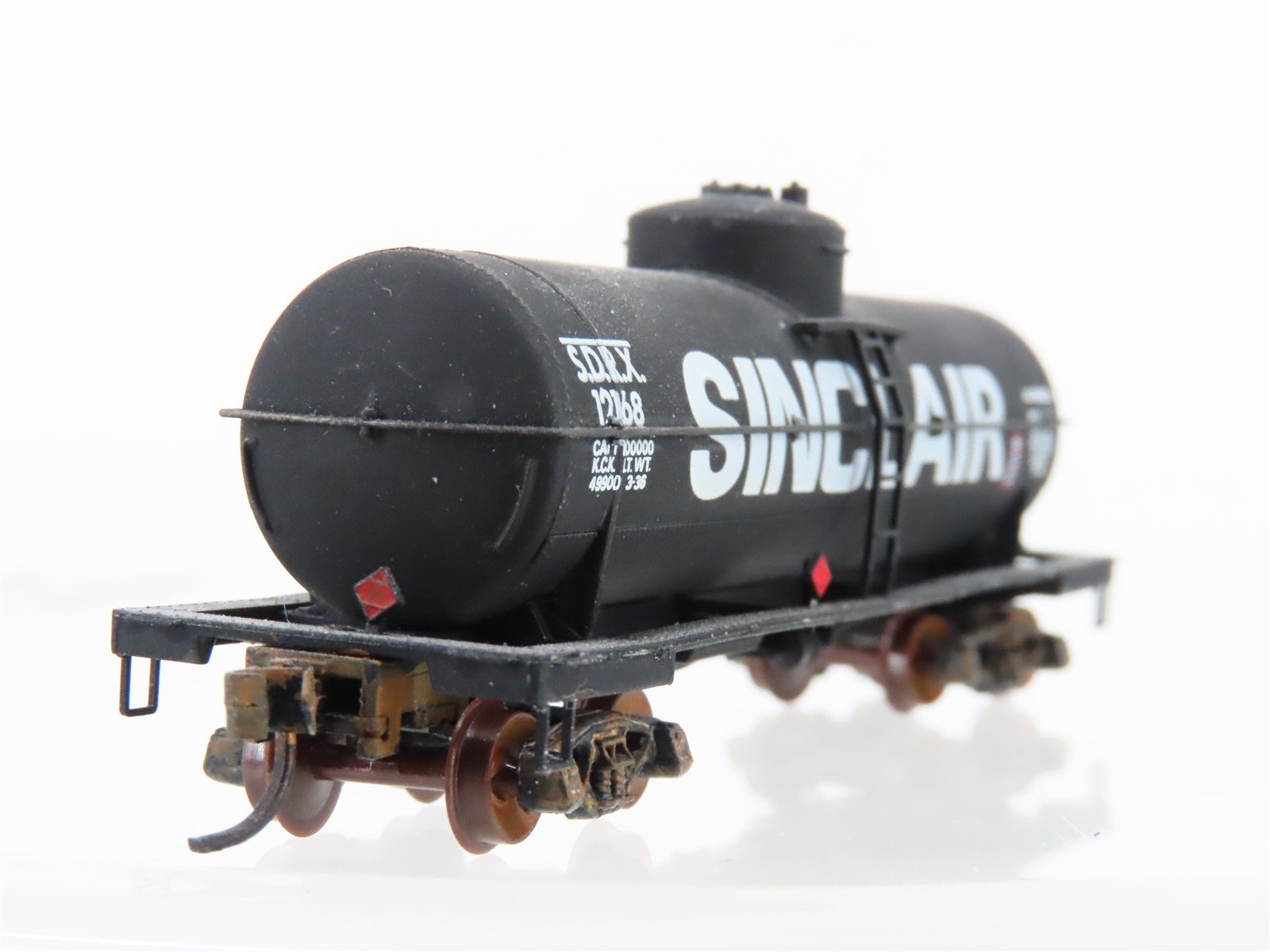 N Kadee Micro-Trains MTL 65140 SDRX Sinclair Single Dome Tankcar #12168 Custom