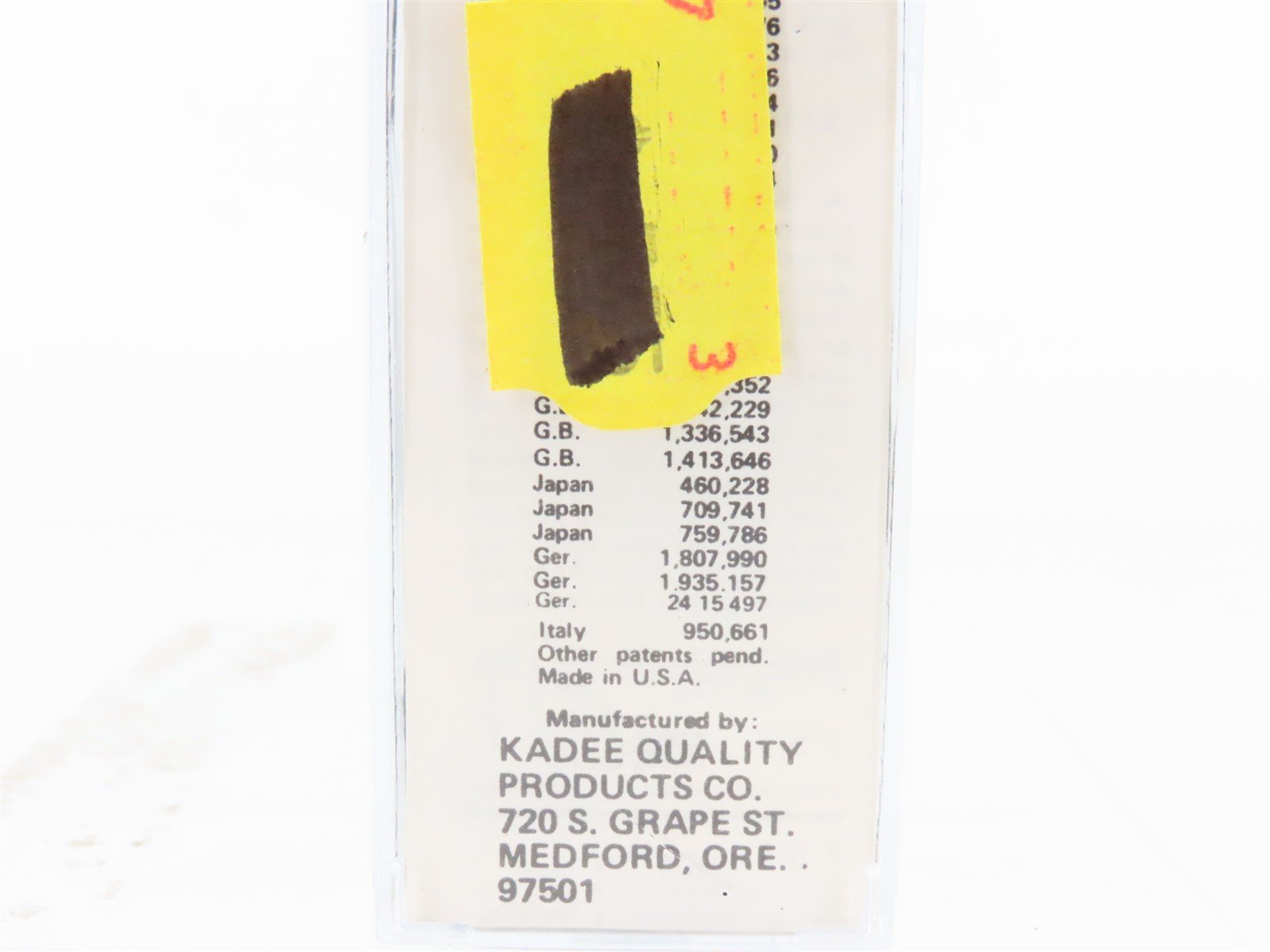 N Kadee Micro-Trains MTL 65140 SDRX Sinclair Single Dome Tankcar #12168 Custom