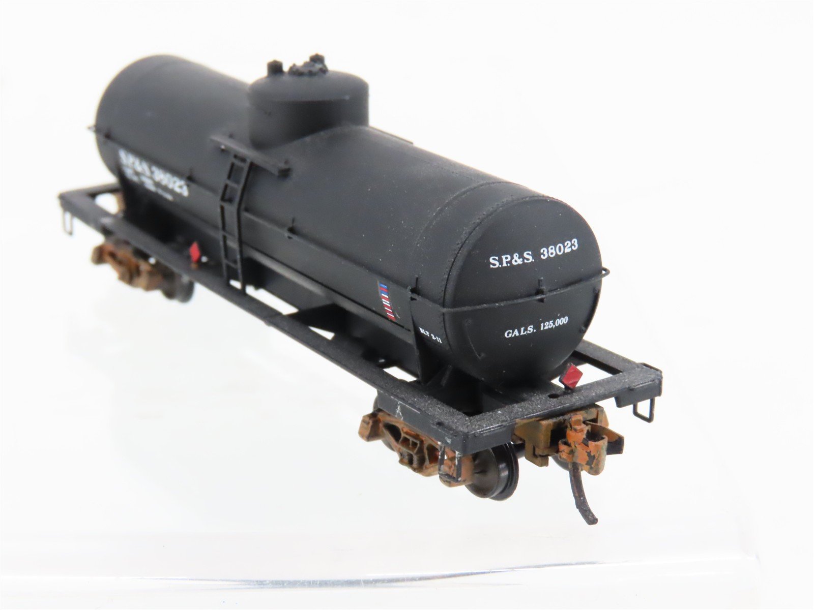 N Scale Micro-Trains MTL 65470 SP&S Railway Single Dome Tankcar #38023 Custom
