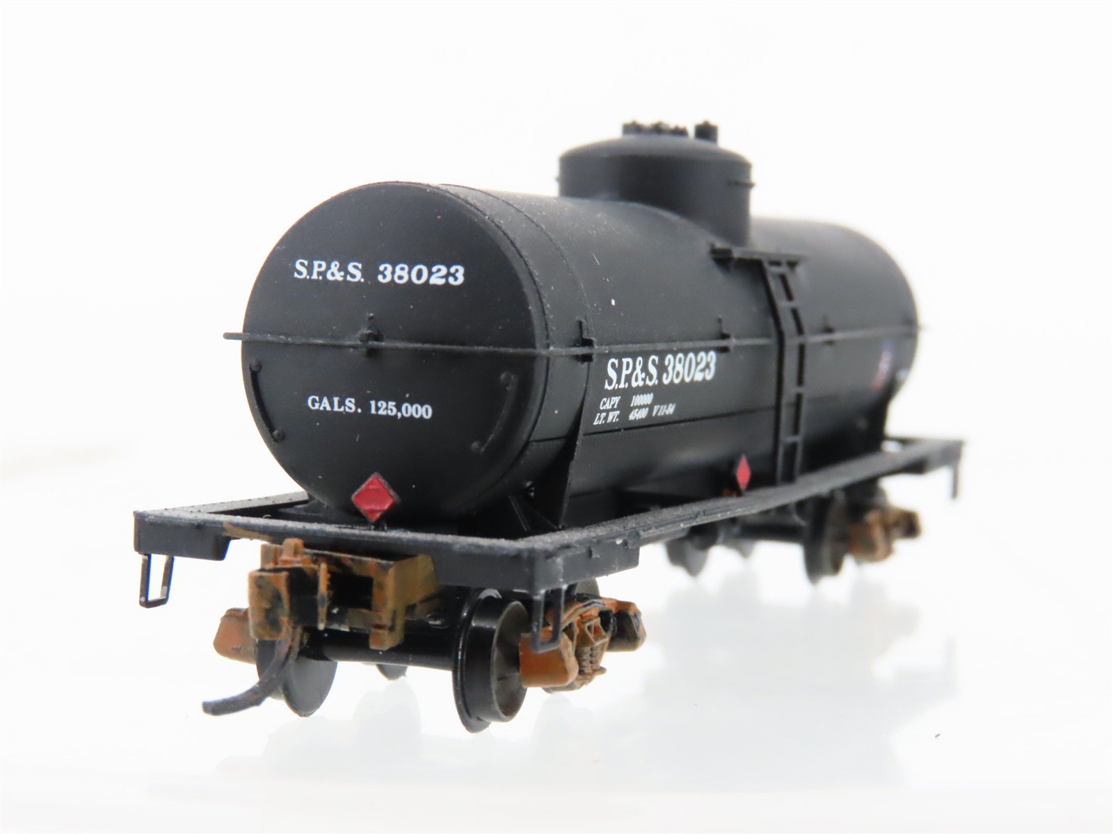 N Scale Micro-Trains MTL 65470 SP&S Railway Single Dome Tankcar #38023 Custom