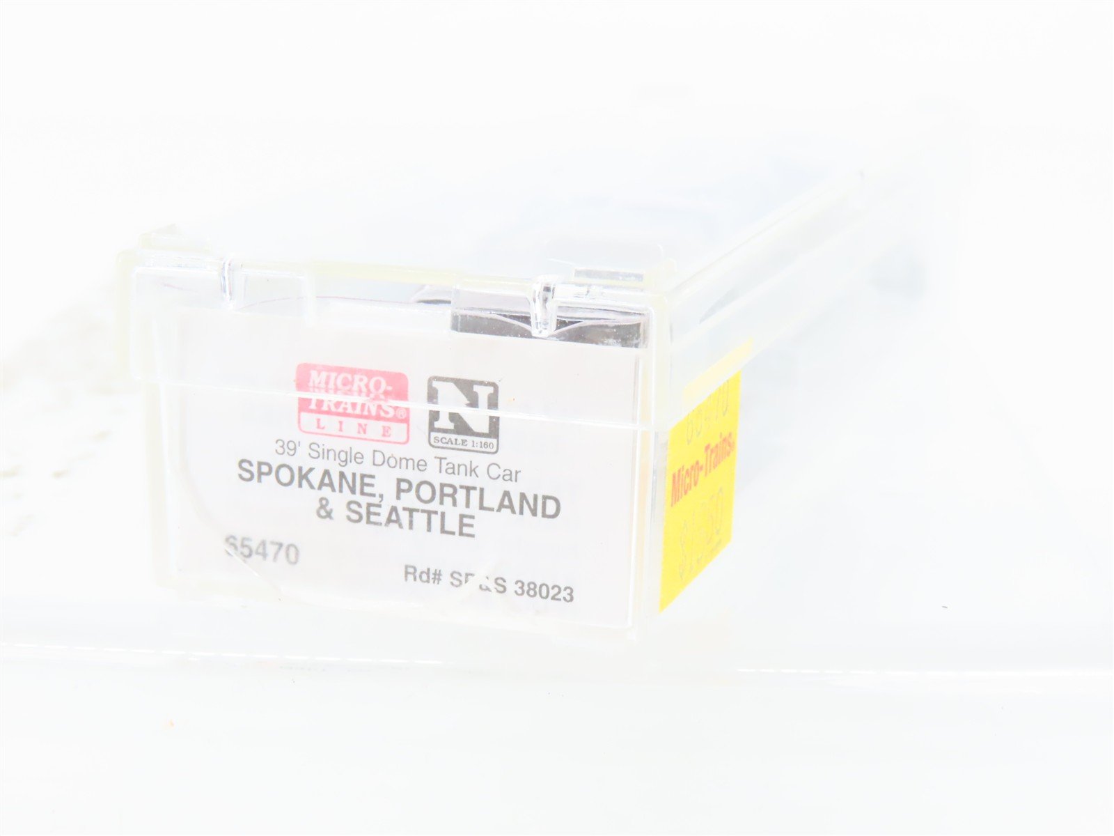 N Scale Micro-Trains MTL 65470 SP&S Railway Single Dome Tankcar #38023 Custom