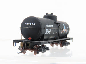N Scale Micro-Trains MTL 65430 ROX Richfield Single Dome Tankcar #670 Custom