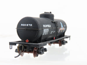N Scale Micro-Trains MTL 65430 ROX Richfield Single Dome Tankcar #670 Custom