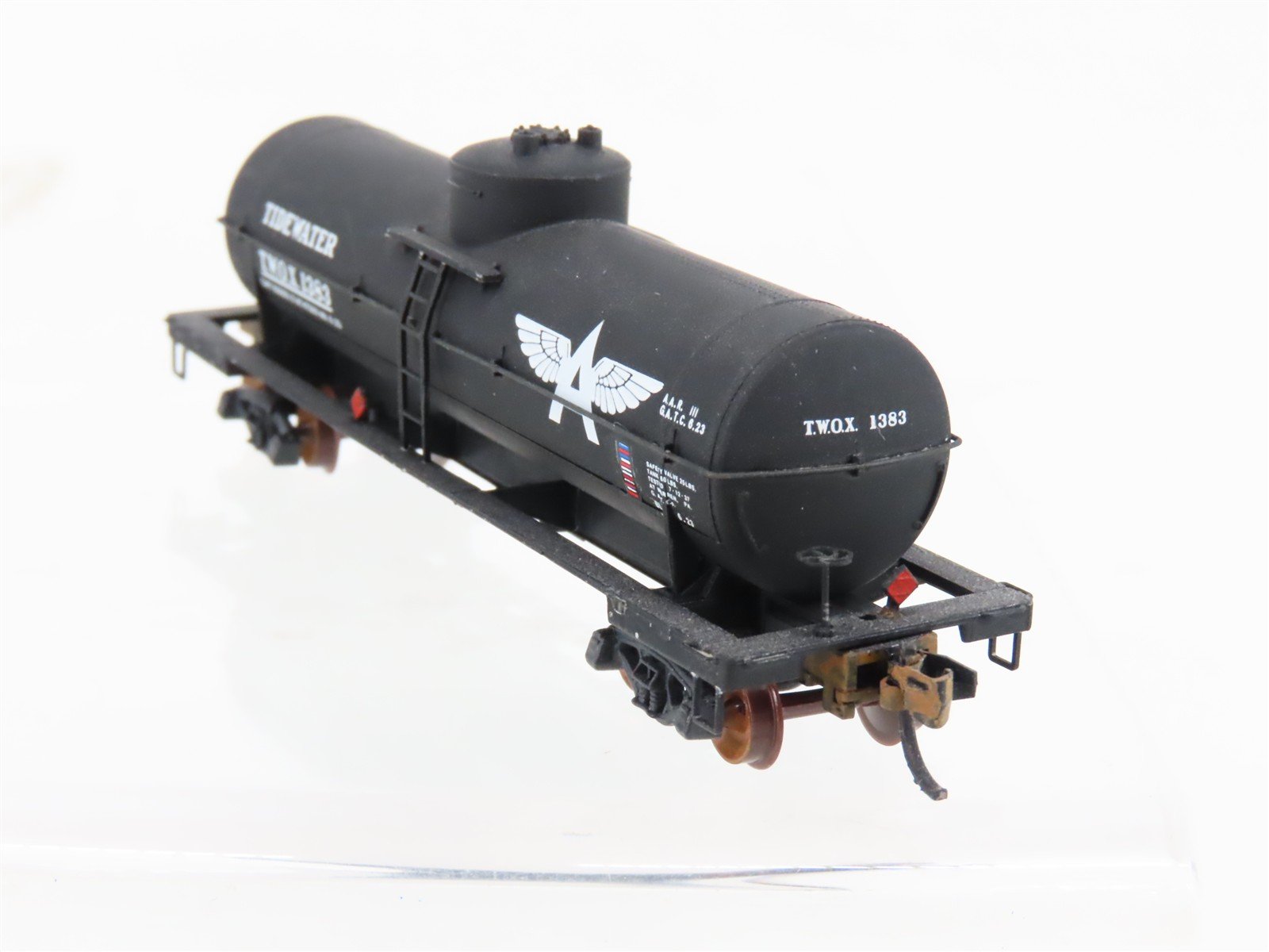 N Scale Micro-Trains MTL 65480 TWOX Tidewater Single Dome Tankcar #1383 Custom