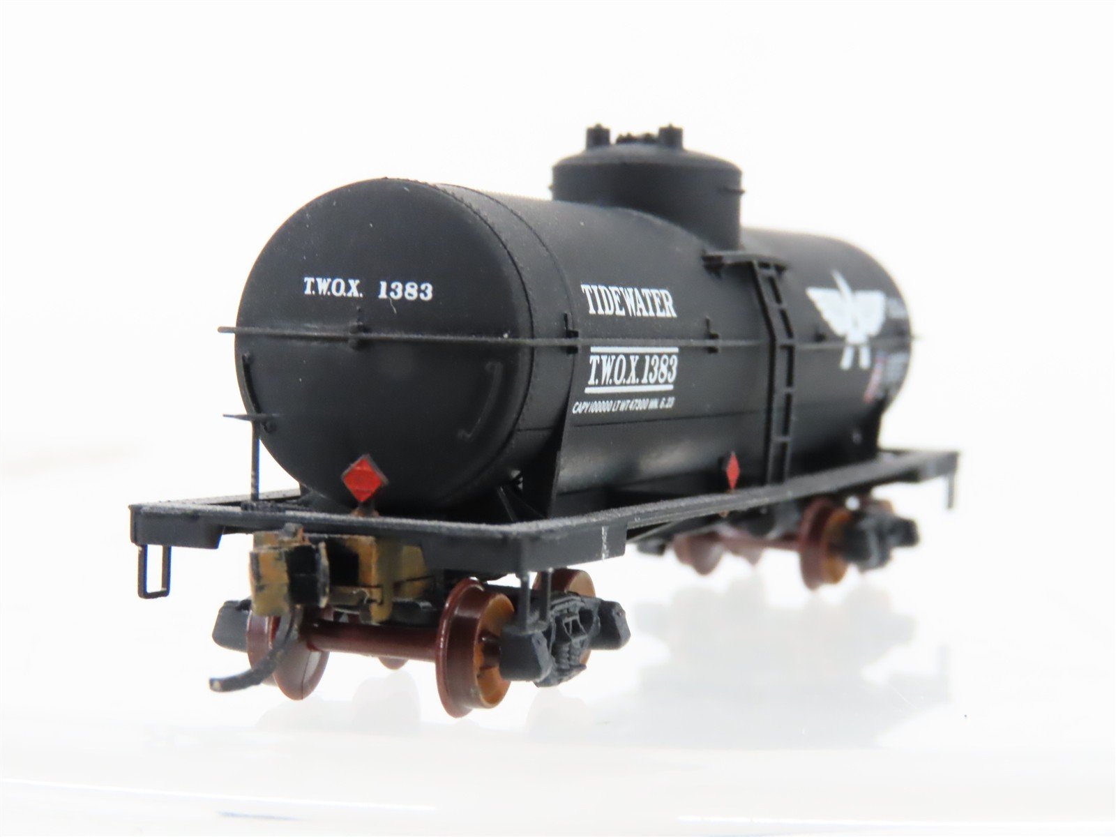 N Scale Micro-Trains MTL 65480 TWOX Tidewater Single Dome Tankcar #1383 Custom