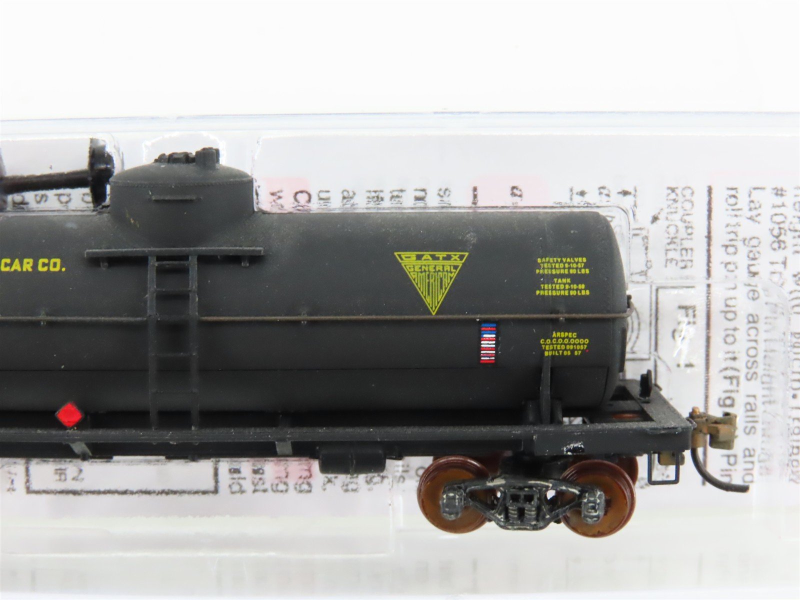 N Micro-Trains MTL 06500190 GATX DOW Chem Single Dome Tankcar #19283 Custom