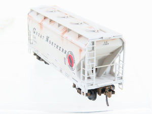 N Micro-Trains MTL 92170 GN Great Northern 2-Bay Covered Hopper #173813 Custom