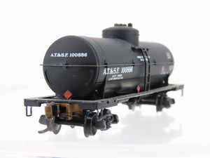 N Scale Micro-Trains MTL 65010 ATSF Santa Fe Single Dome Tankcar #100823 Custom